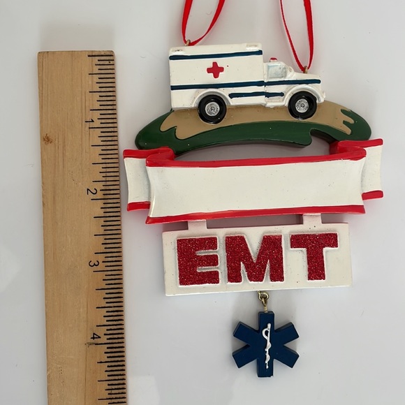 EMT Christmas Ornament Sign + Pier 1 Imports Snowman Ornaments ⛄️ - Picture 9 of 16